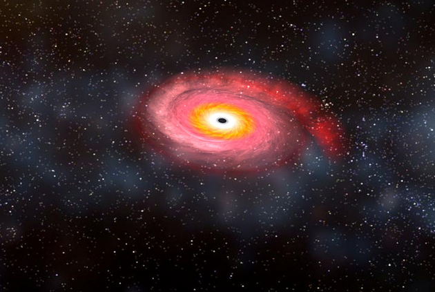 Das Schwarze Loch (Foto: Dana Berry / NASA)