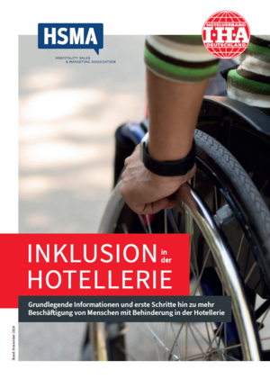 Coverbild - Handreichung - Inklusion in der Hotellerie fördern